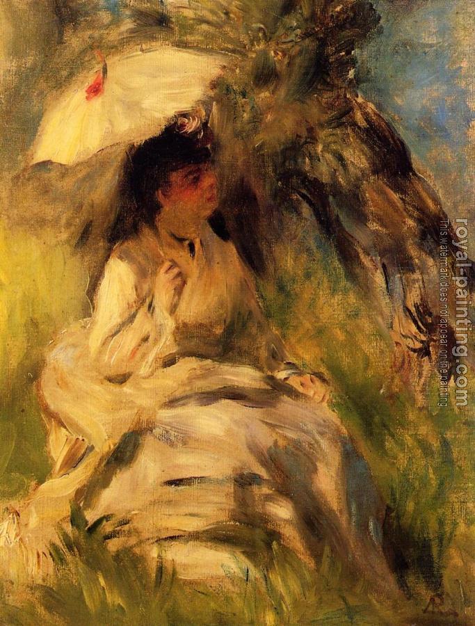 Pierre Auguste Renoir : Woman with Parasol II